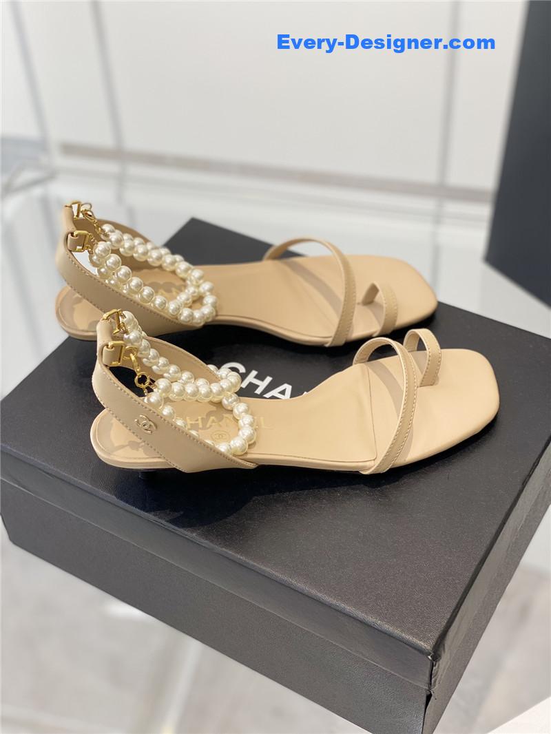 CC pearl sandals
