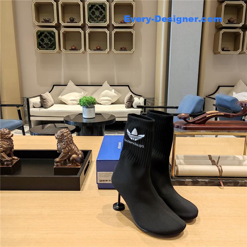 Balenciaga Silk Stretch Booties