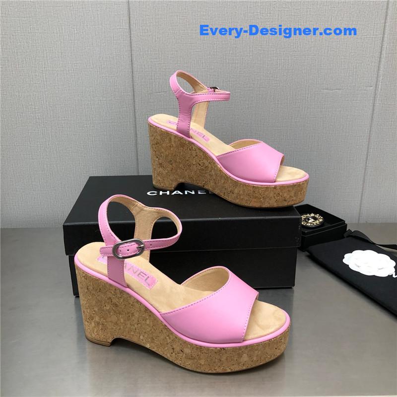 CC fish mouth stiletto sandals