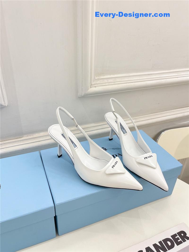 prada counter catwalk pointy sandals