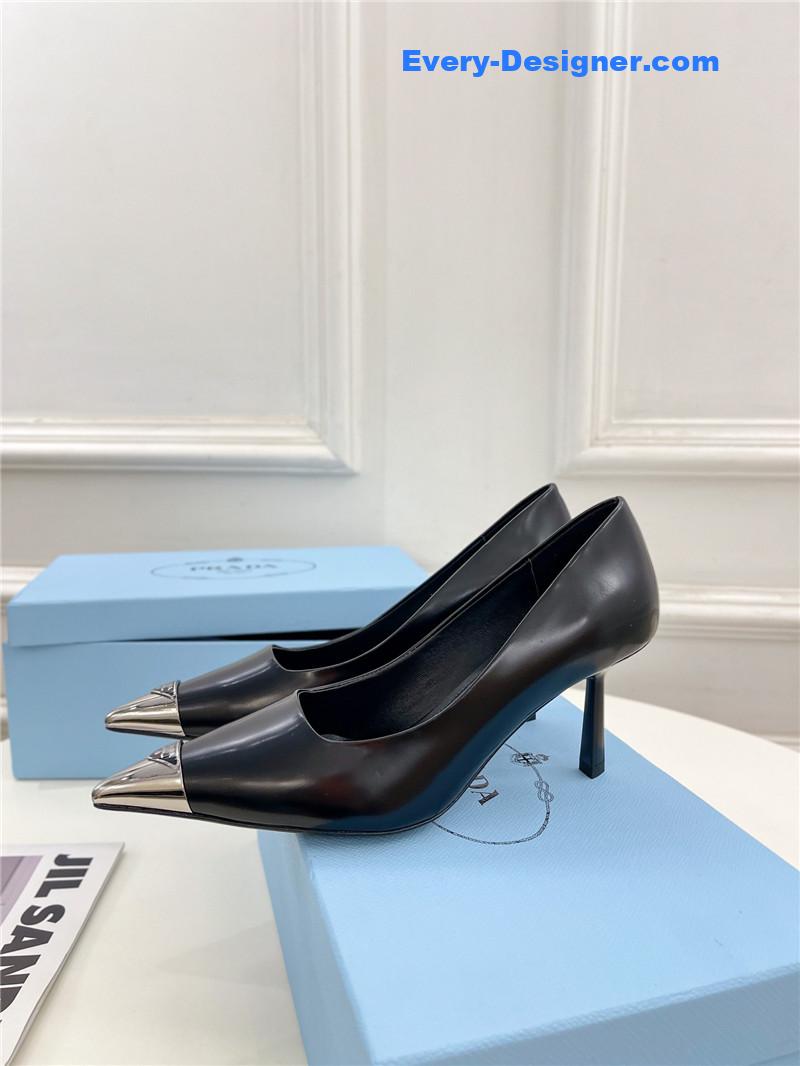prada counter catwalk pointy sandals