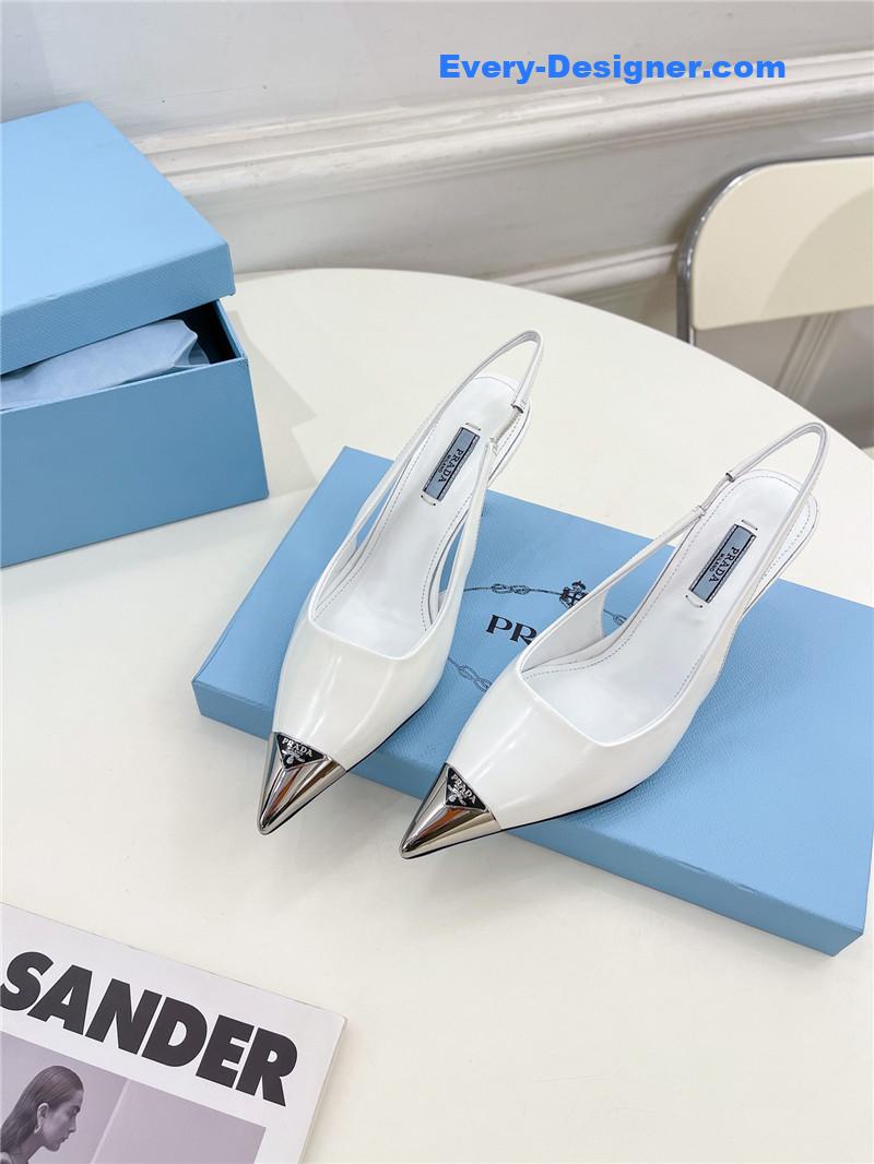 prada counter catwalk pointy sandals