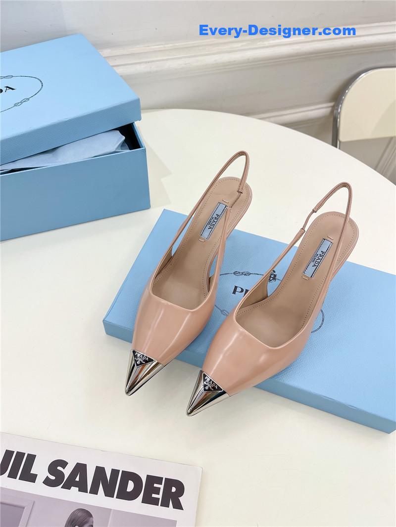 prada counter catwalk pointy sandals