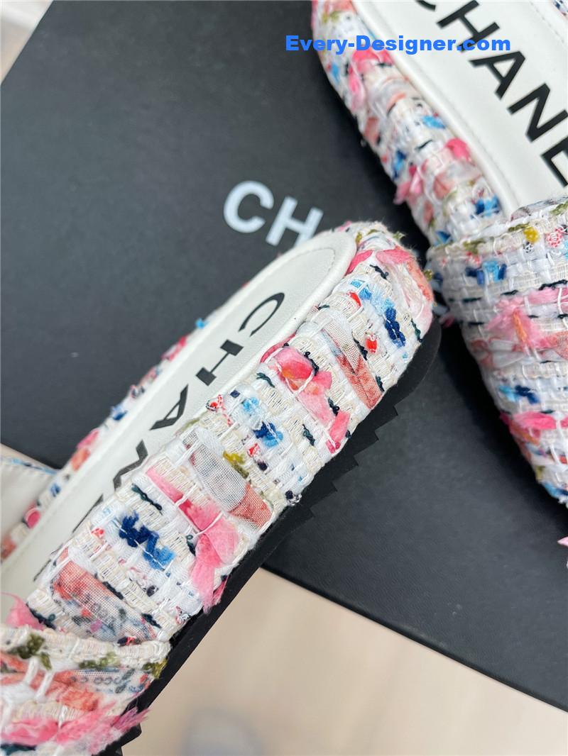 CC new big double C lazy slippers