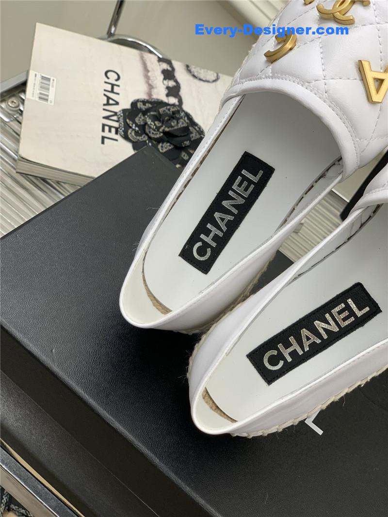 CC letter fisherman shoes