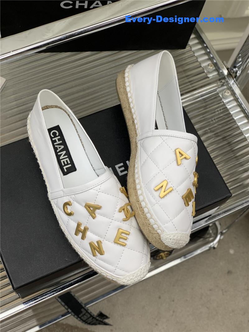 CC letter fisherman shoes