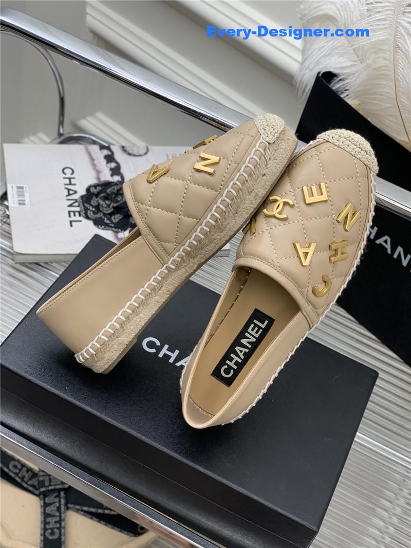 CC letter fisherman shoes