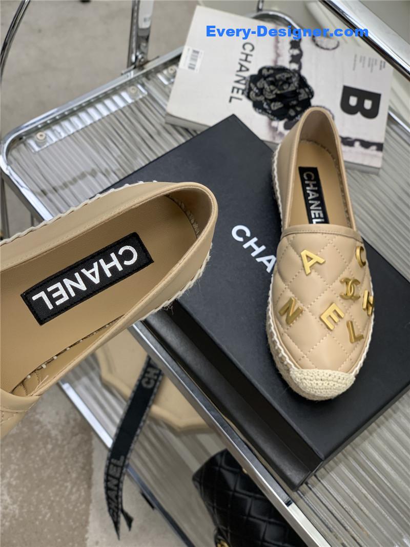 CC letter fisherman shoes