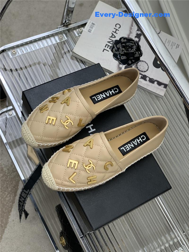 CC letter fisherman shoes