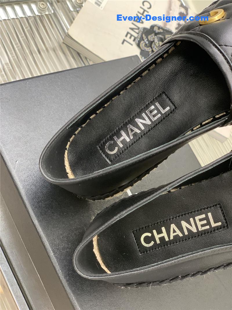 CC letter fisherman shoes