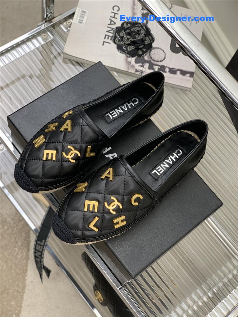CC letter fisherman shoes