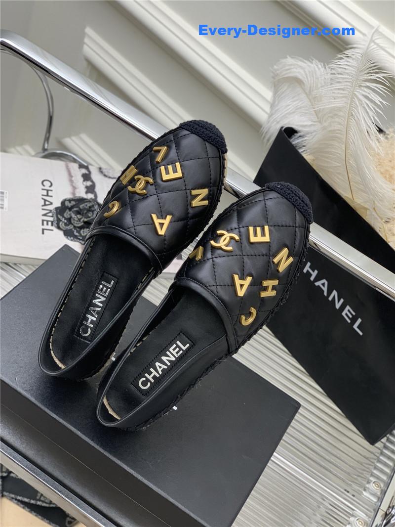 CC letter fisherman shoes