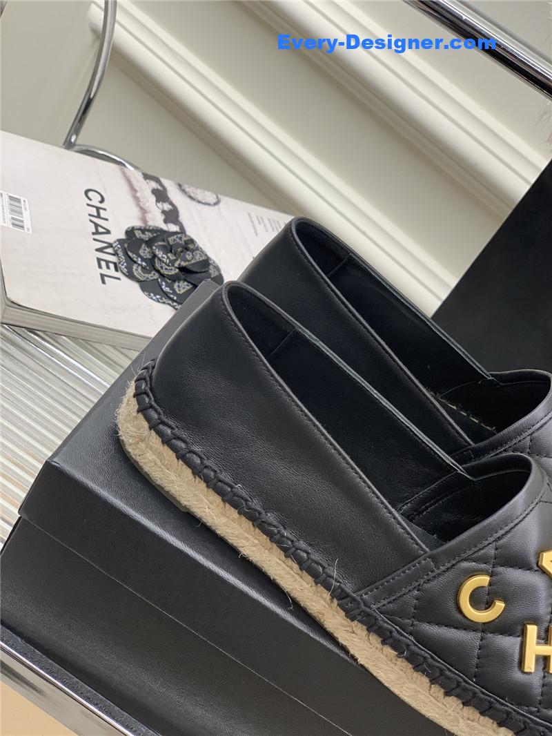 CC letter fisherman shoes
