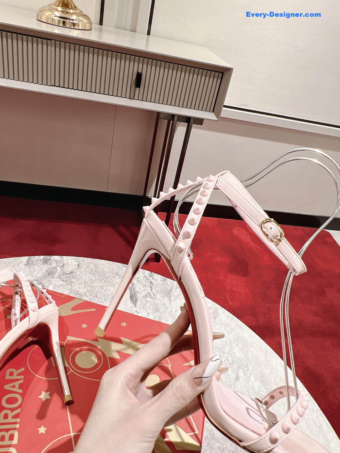 Chr1st1an louboutin spiked strappy sandals