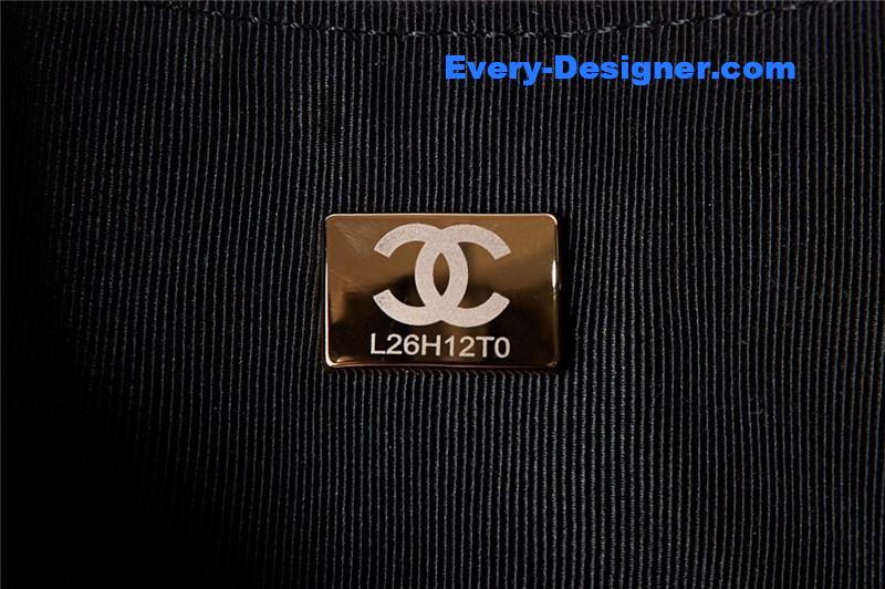 Ch**el small hobo bag black