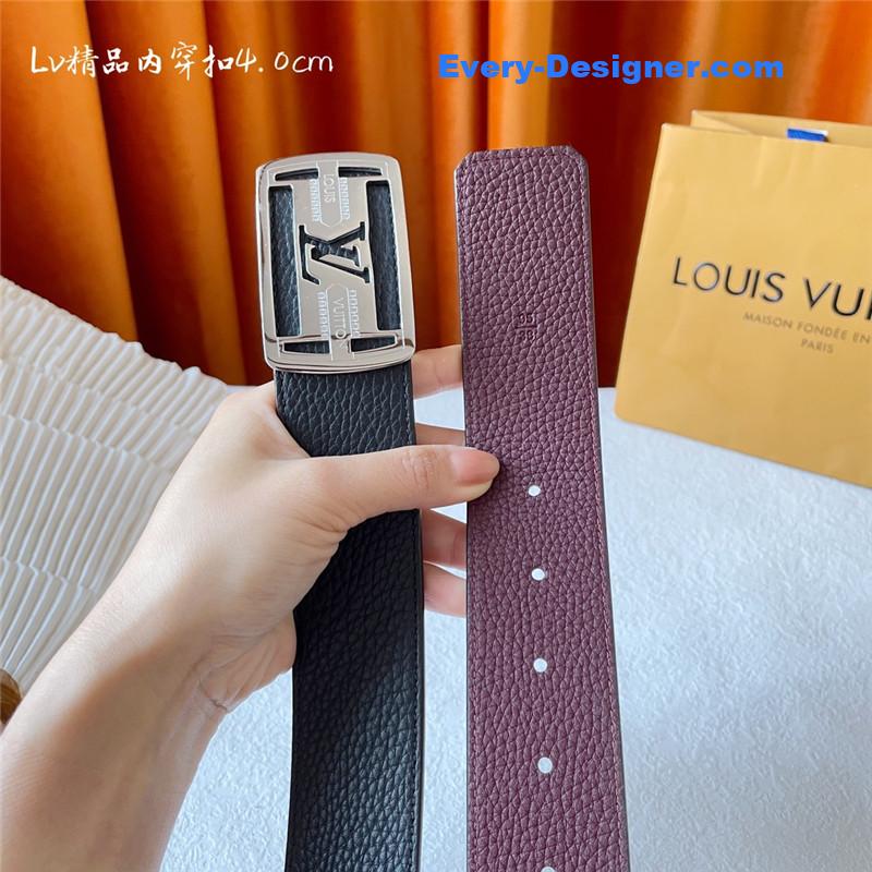 l0vis Vvtt0n lv classic embossed belt