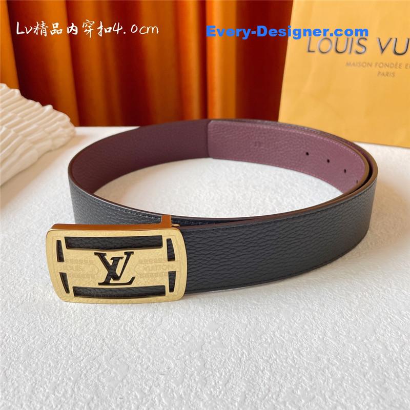 l0vis Vvtt0n lv classic embossed belt