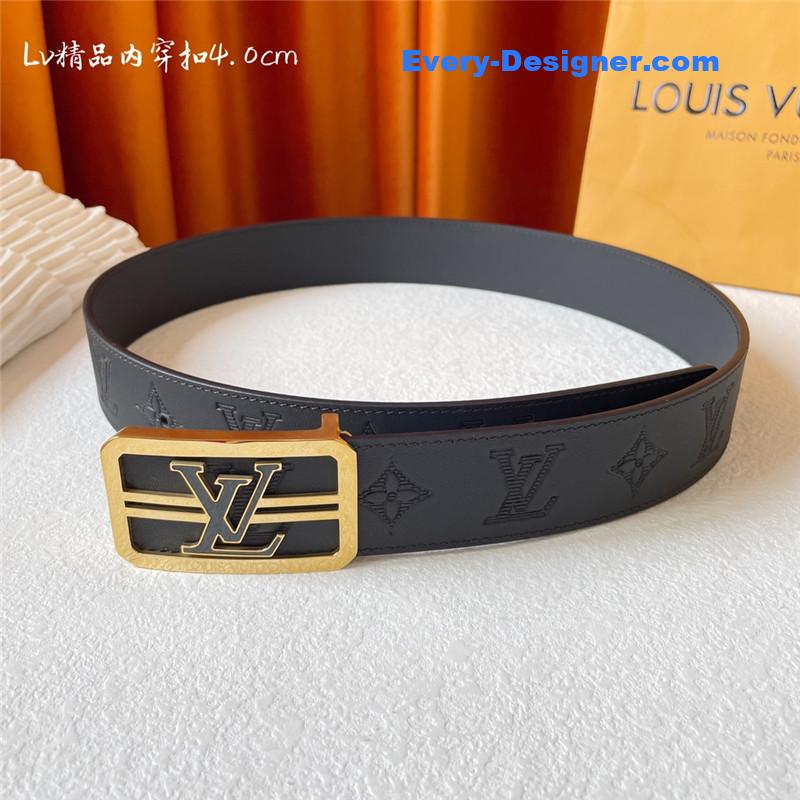 l0vis Vvtt0n lv classic embossed belt