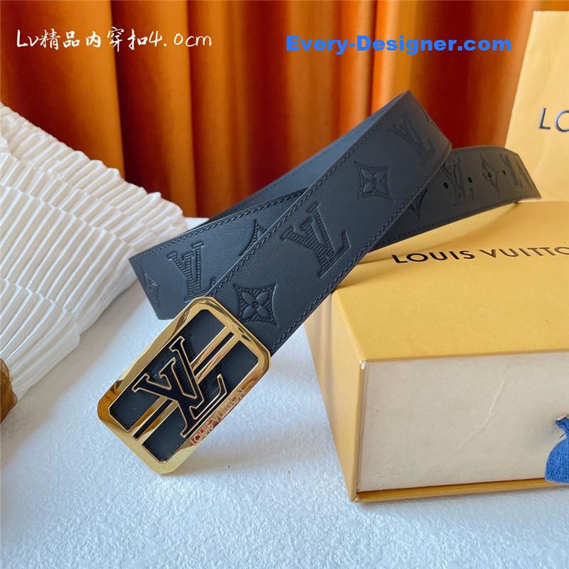 l0vis Vvtt0n lv classic embossed belt