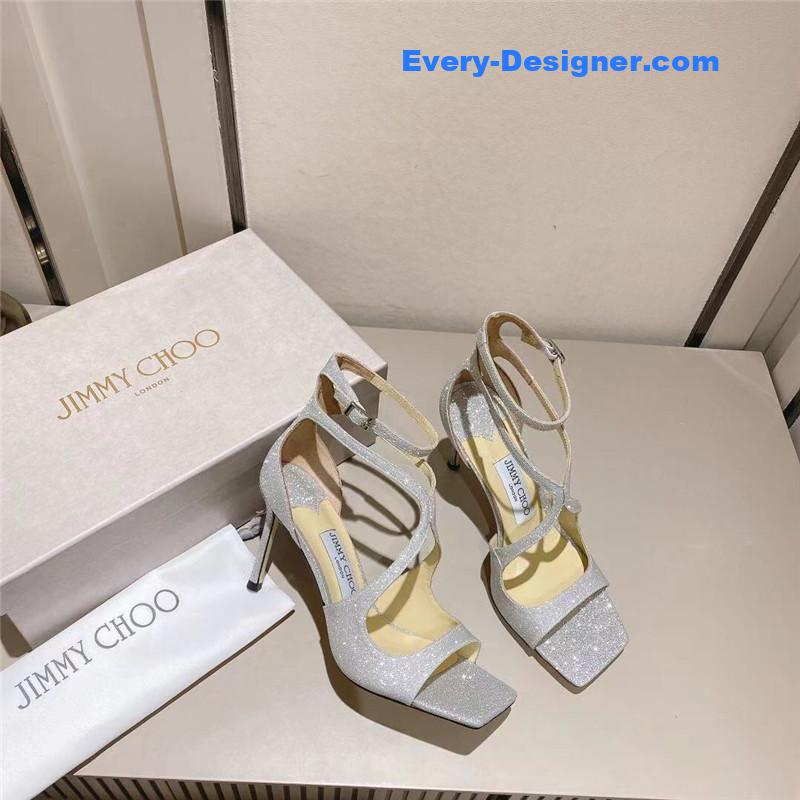 J1m*y Ch00 paris window custom high heels