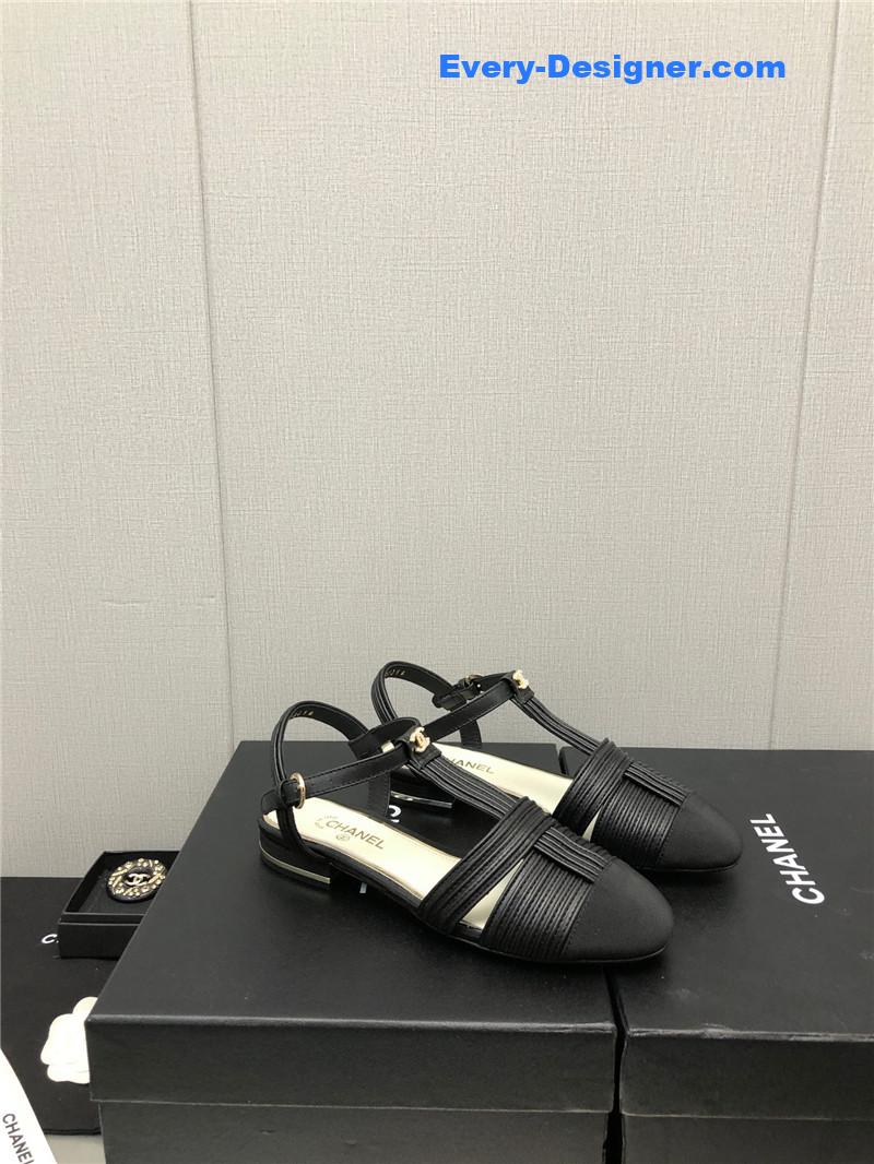 CC new C buckle rhinestone high heels