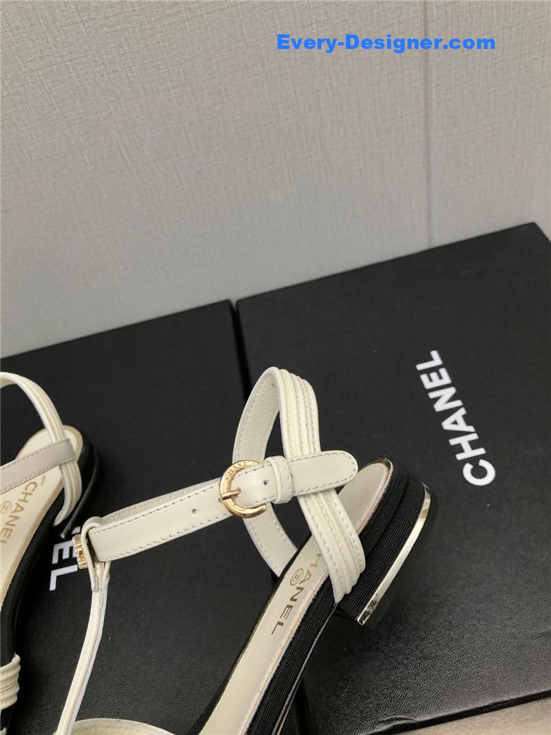 CC new C buckle rhinestone high heels