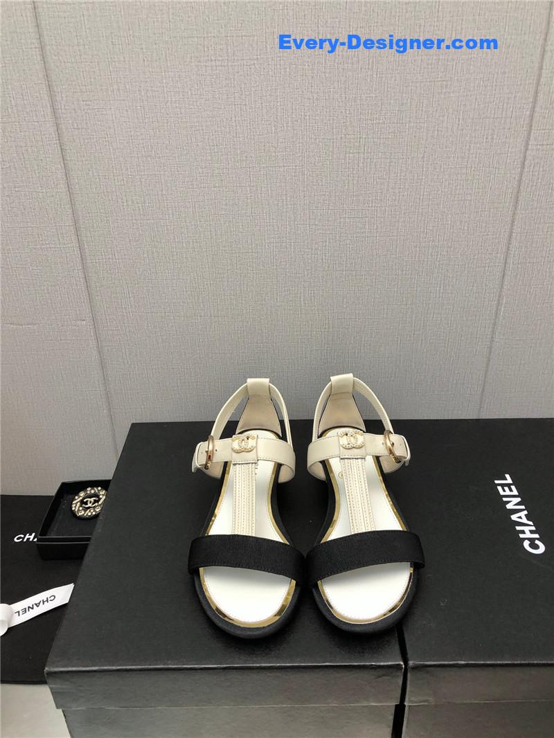 CC new C buckle rhinestone high heels