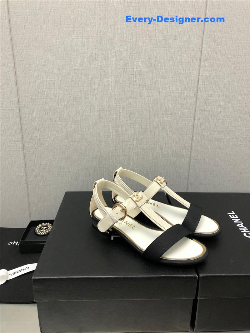 CC new C buckle rhinestone high heels