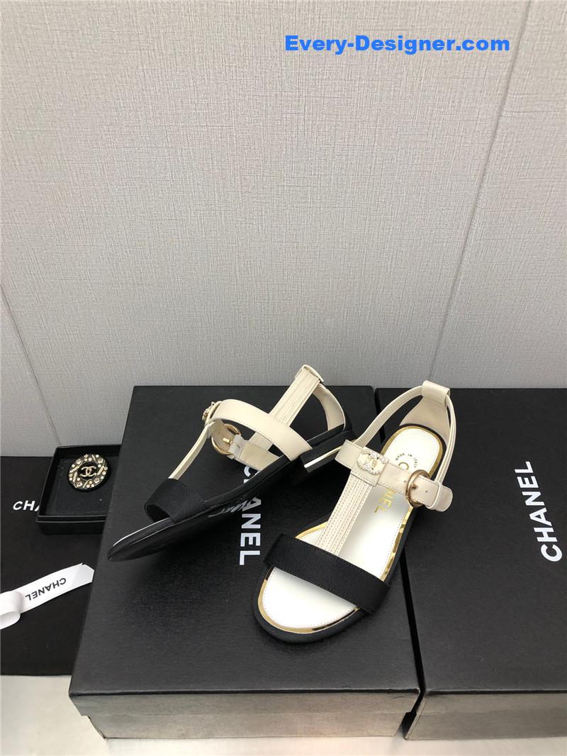 CC new C buckle rhinestone high heels