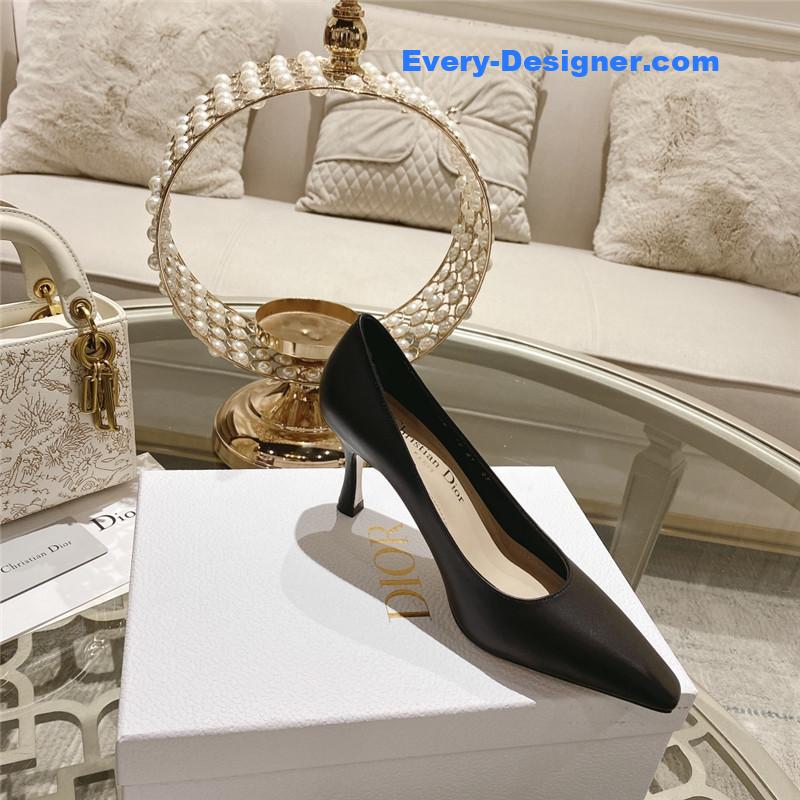 D10r spring and summer classic retro high heel shoes