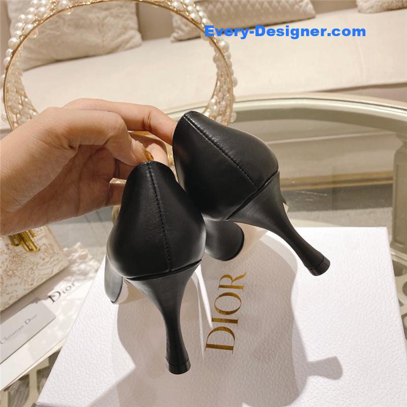 D10r spring and summer classic retro high heel shoes