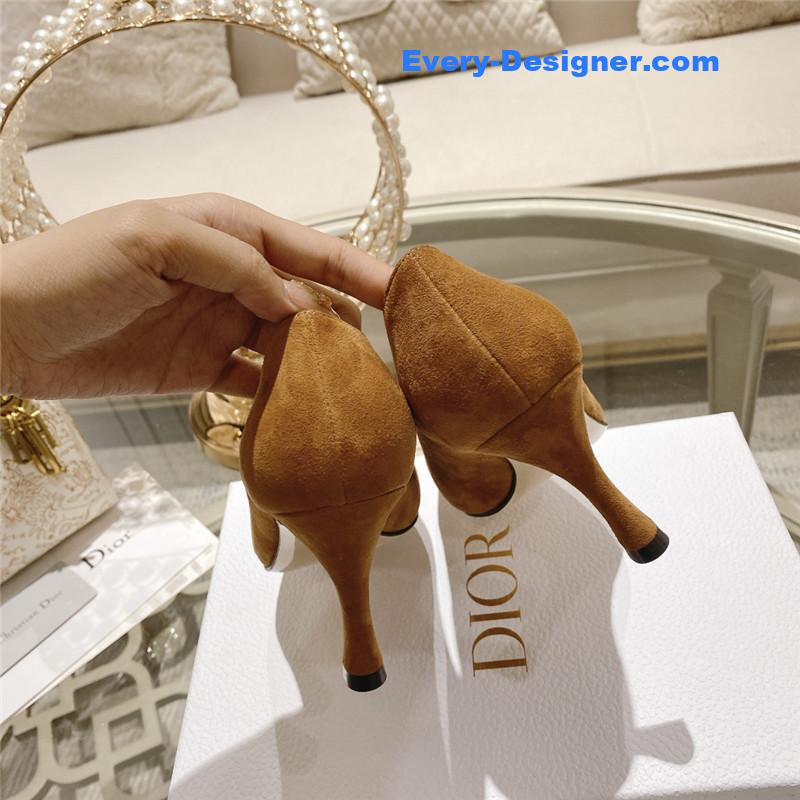 D10r spring and summer classic retro high heel shoes