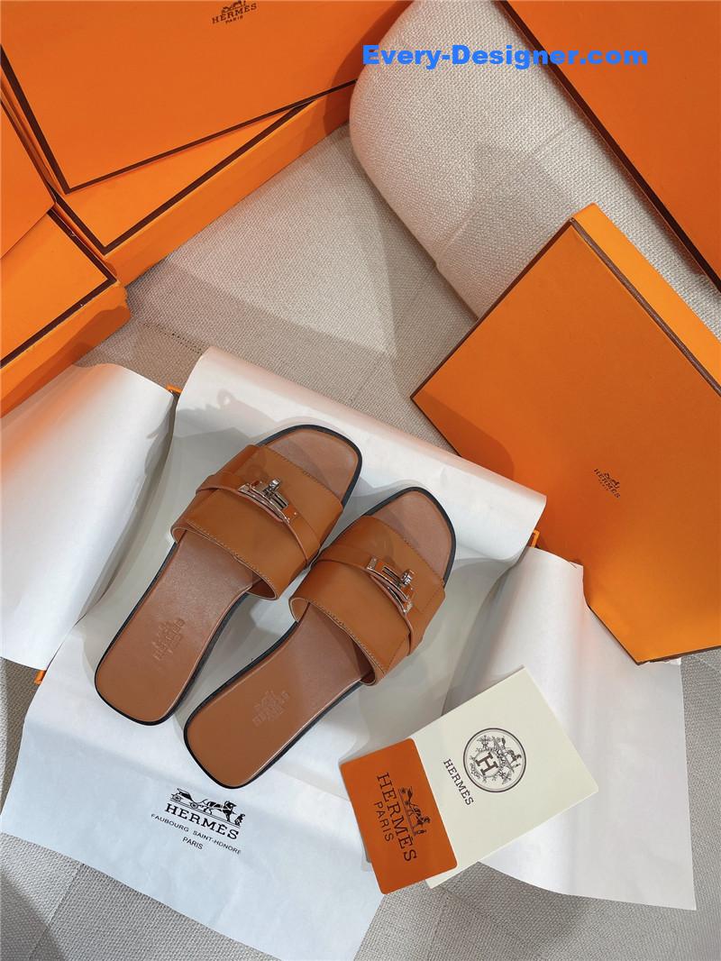 H**me5 new giulia flat kelly buckle slippers