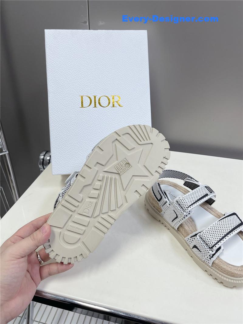 D10r latest velcro hemp rope sandals