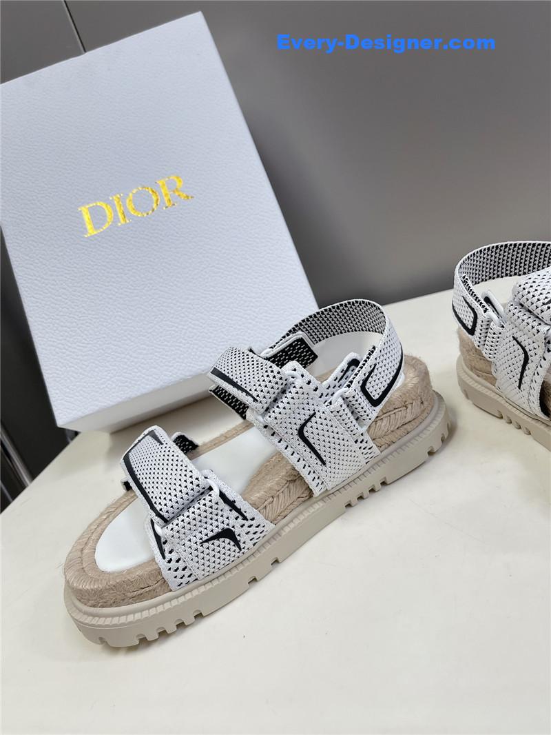 D10r latest velcro hemp rope sandals