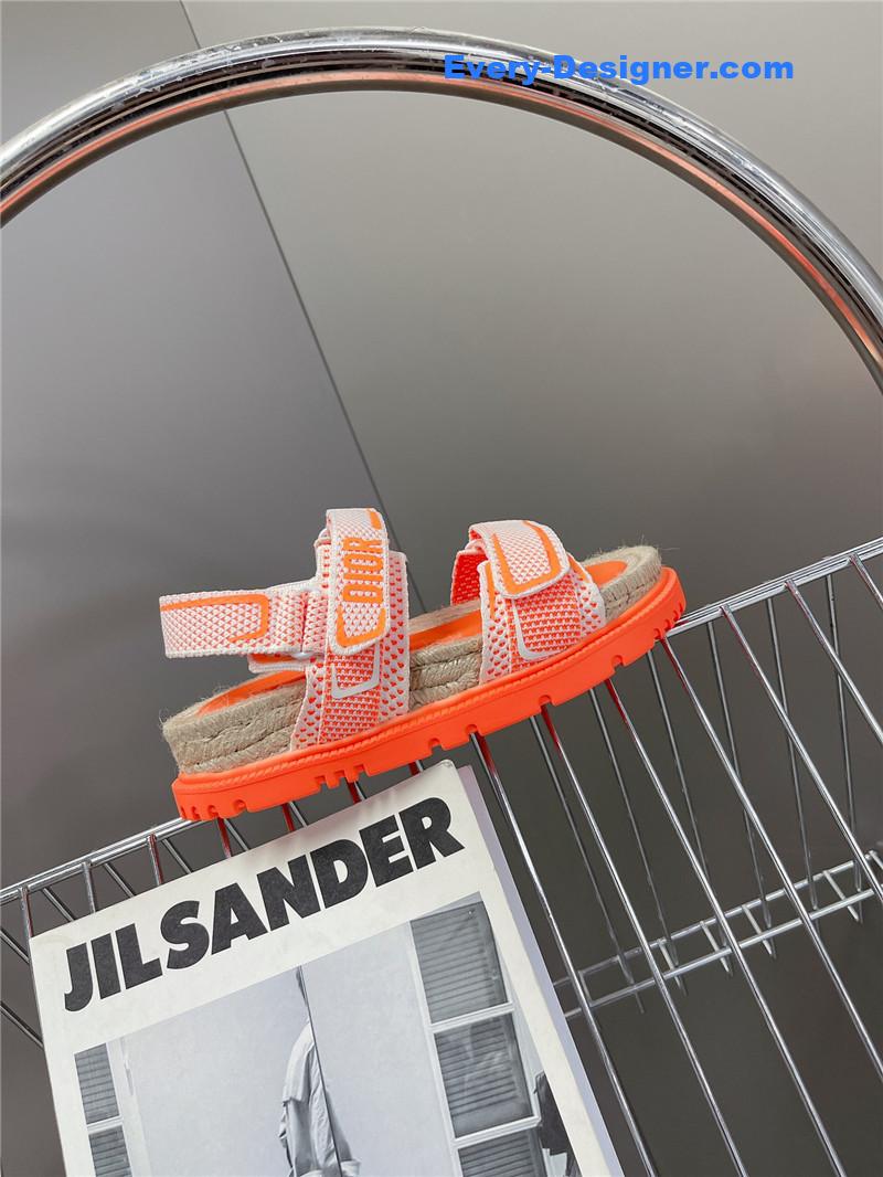 D10r latest velcro hemp rope sandals