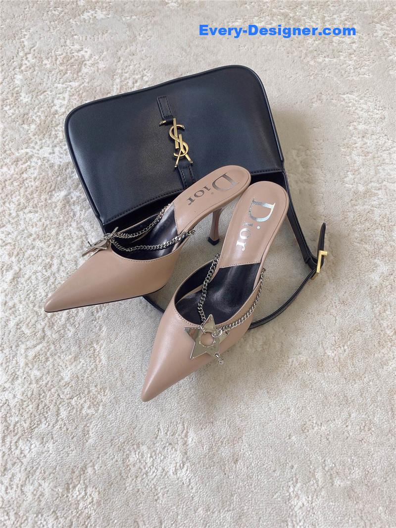 dior medieval style series new high heels