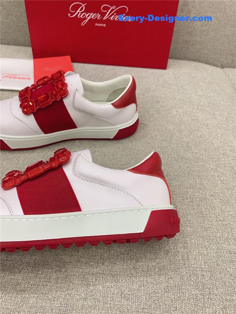 roger vivier new D1am0nd buckle casual shoes