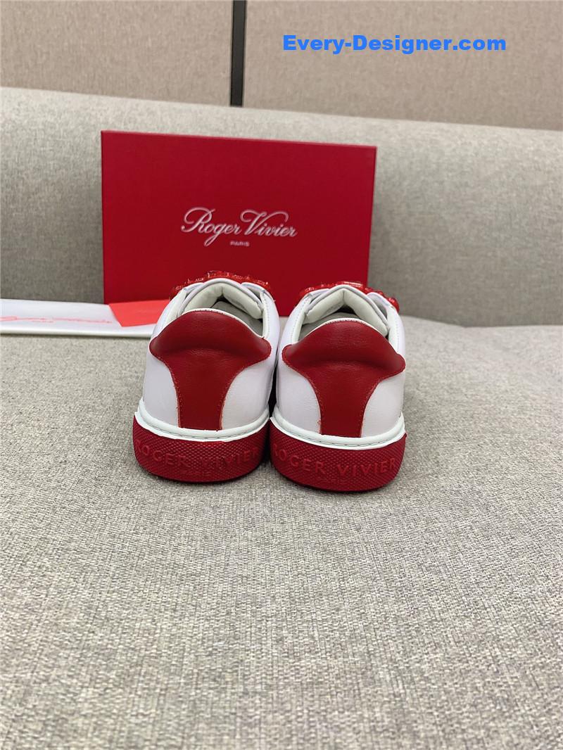 roger vivier new D1am0nd buckle casual shoes