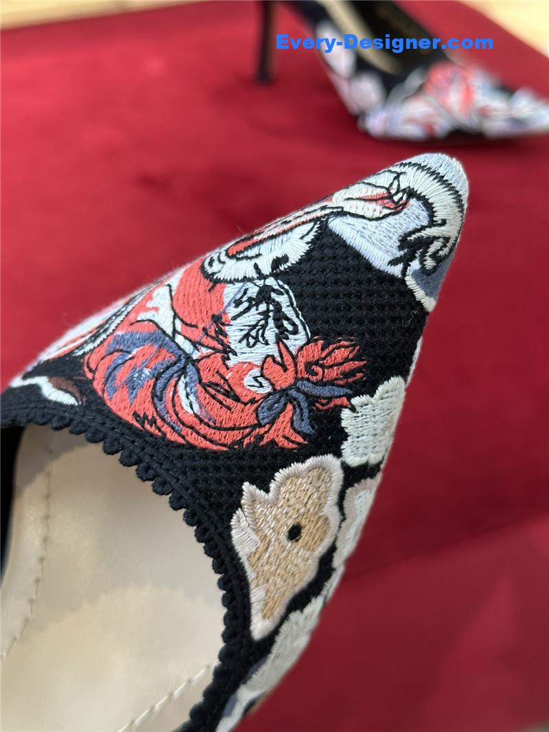 D10r seiko embroidered upper shoes