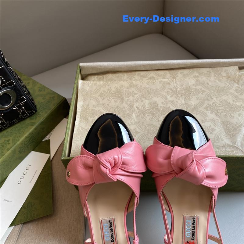 Gvc*1 new bunny ear bowknot ballet shoes