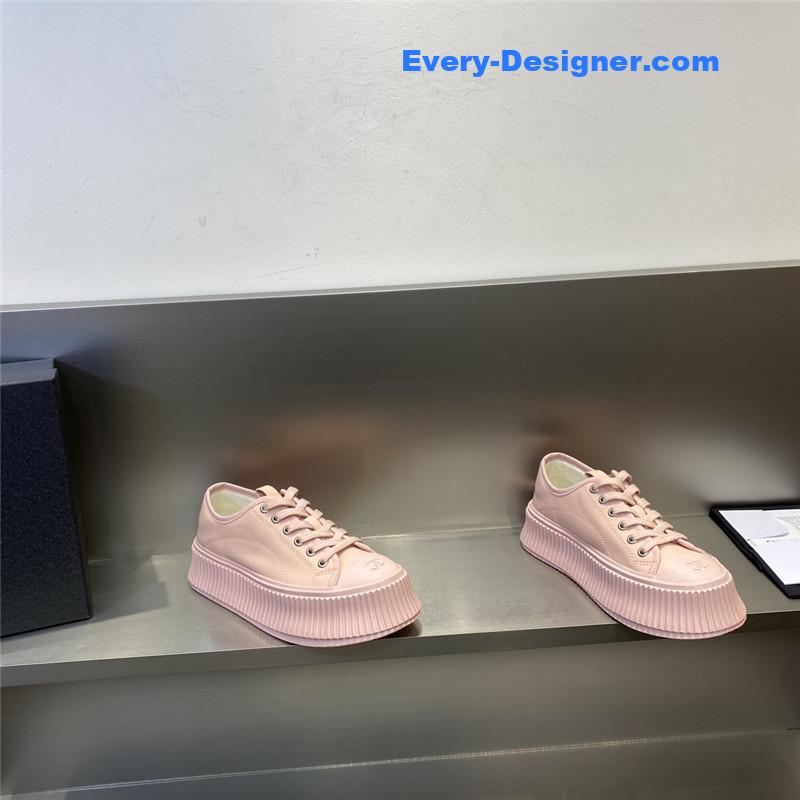 CC latest full leather platform biscuit shoes