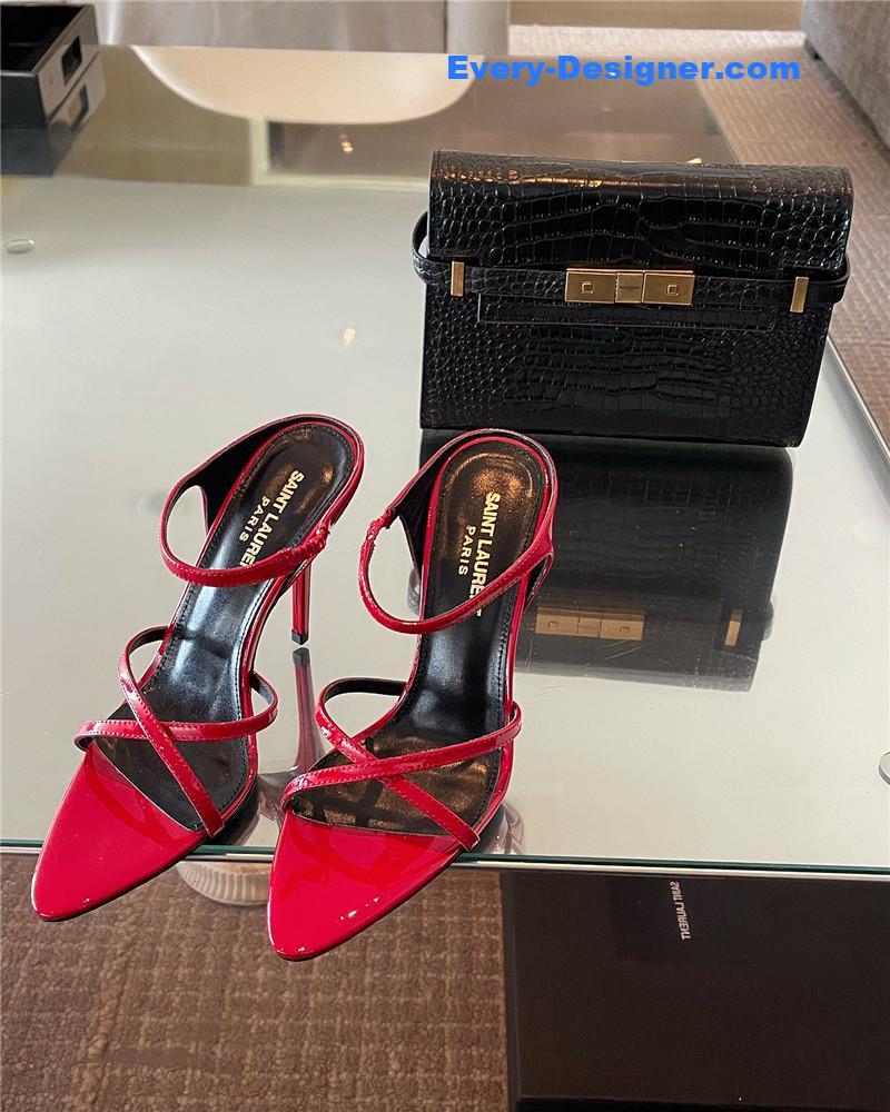 Y51 slim strap temperament sandals and slippers