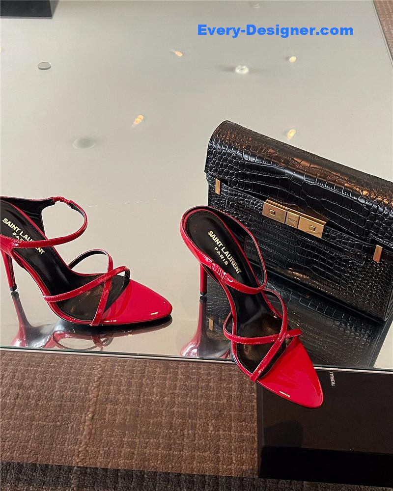 Y51 slim strap temperament sandals and slippers