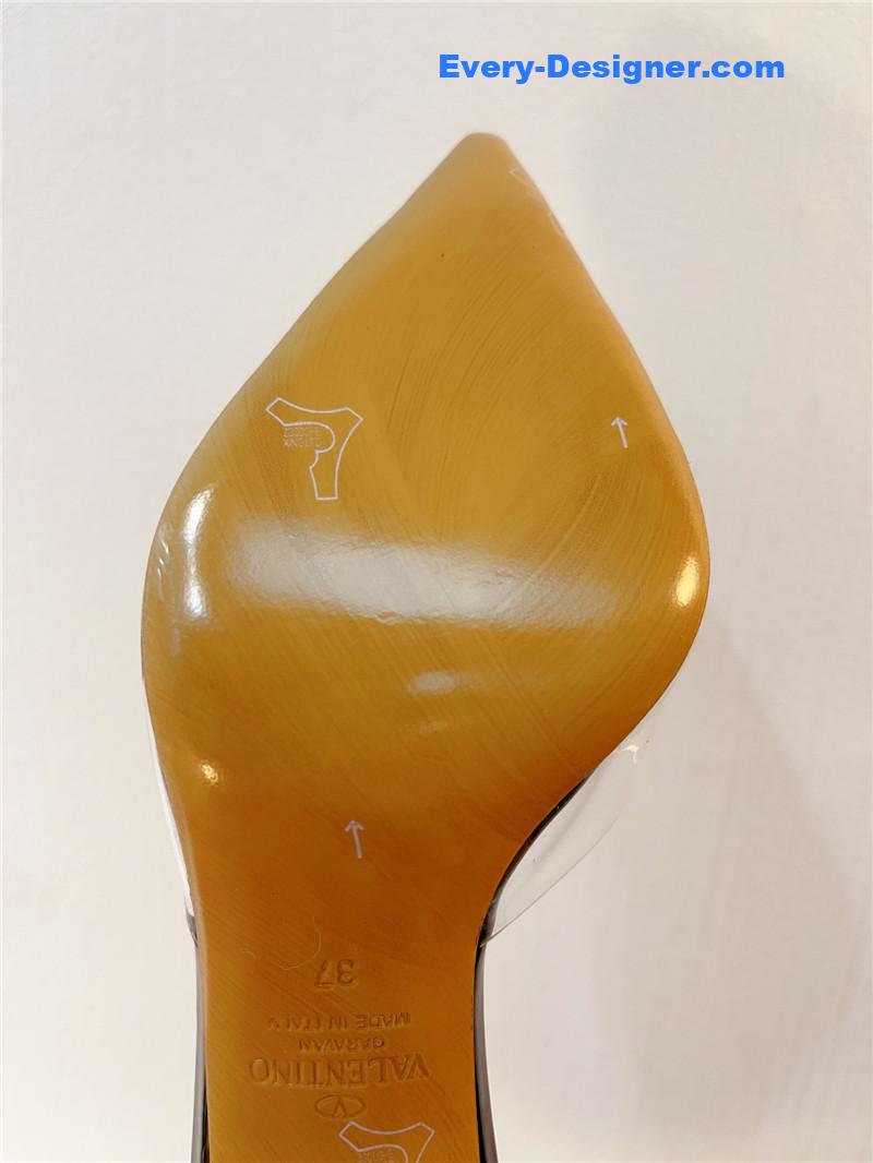 Va1e*ntin0 spring summer all-match high-heeled slippers