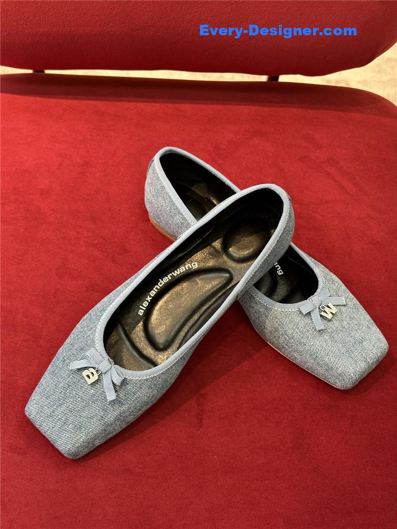 A1exa*der wang square toe ballerinas