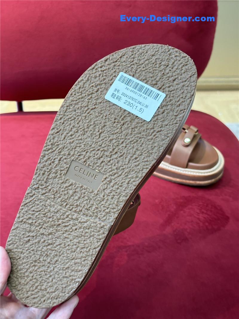 Ce1i*e spring and summer triumphal arch roman slippers