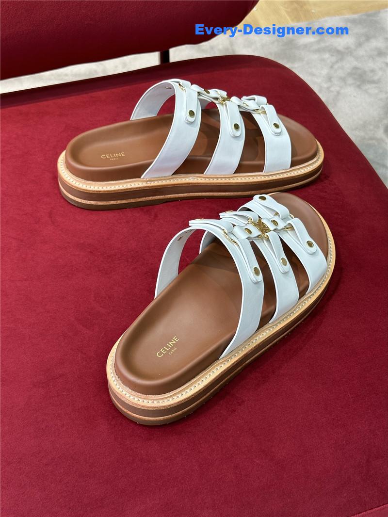 Ce1i*e spring and summer triumphal arch roman slippers