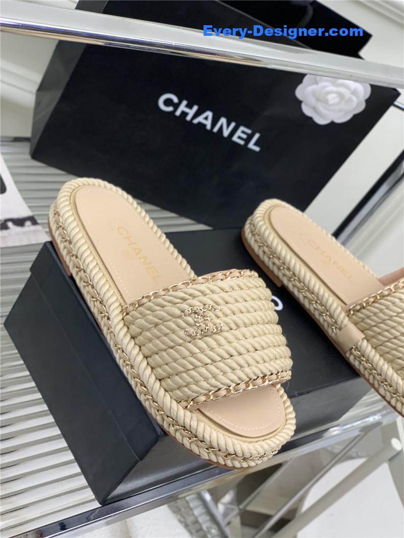 CC new woven slippers