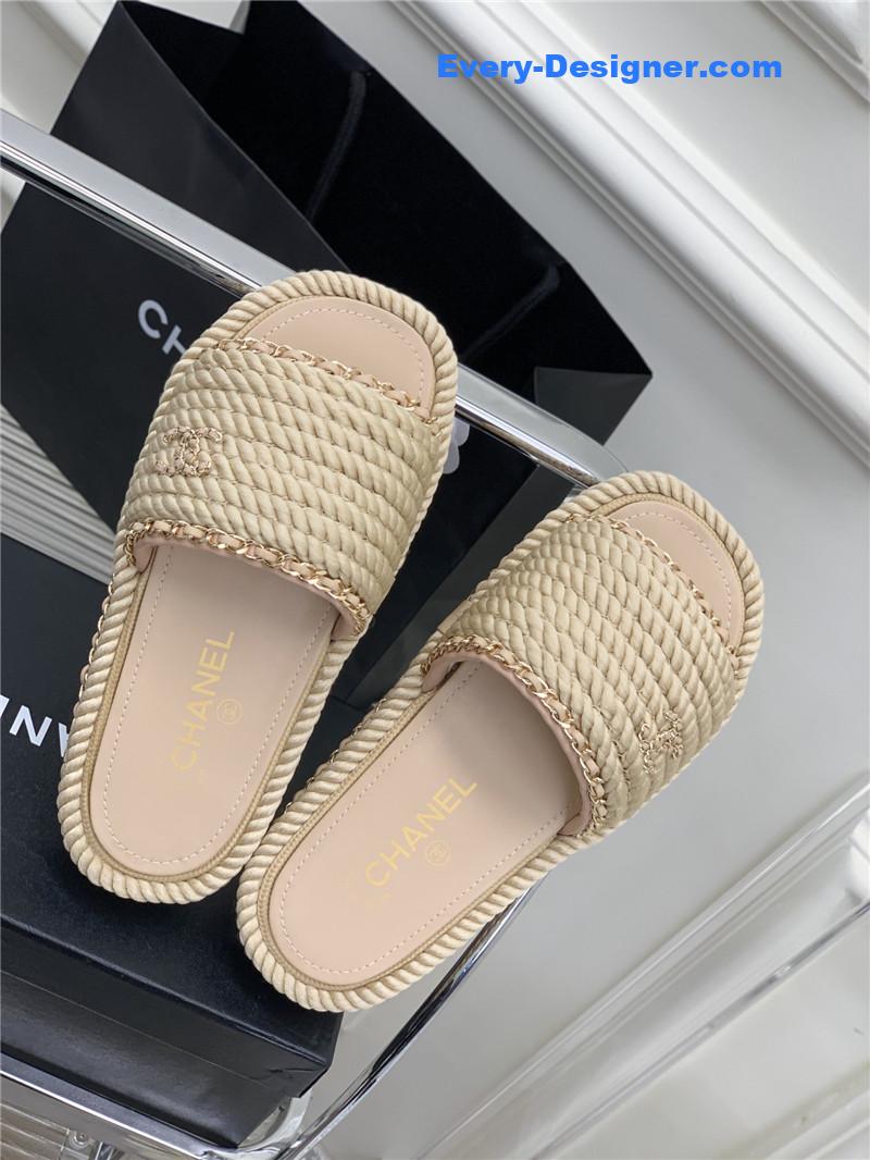 CC new woven slippers